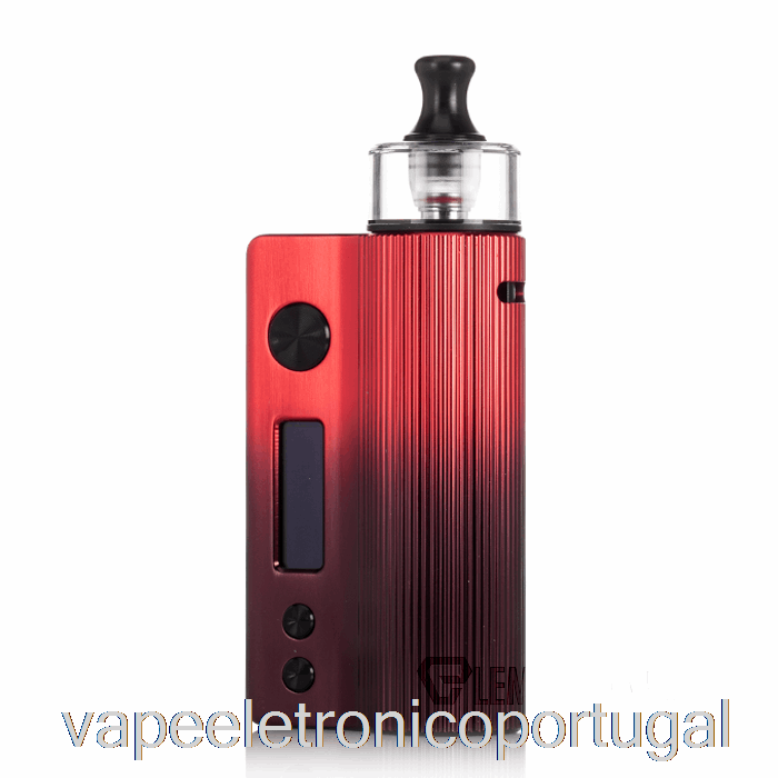 Vape Eletrônico Vandy Vape Nox 60w Pod Kit Magma Vermelho Preto